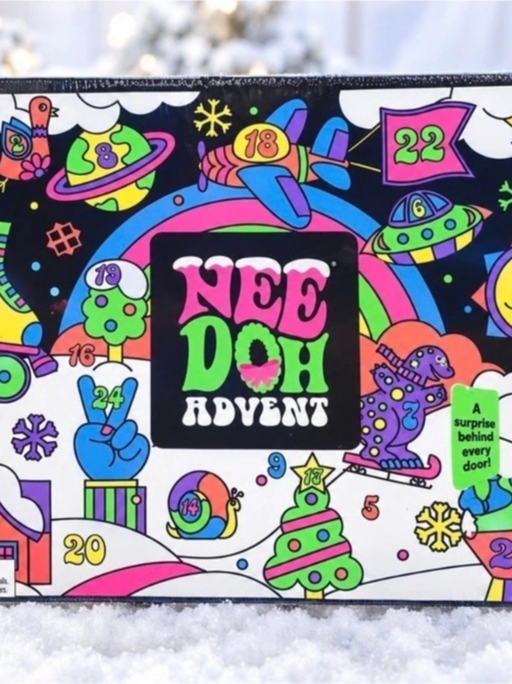 NeeDoh Advent Calendar Multicolor NWT